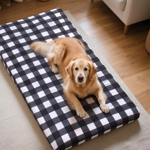 Replacement Dog Bed Covers Elastic Edged Washable 36" x 27" x 6" - Image 5