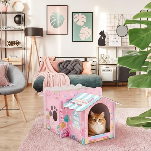 2 Story Cardboard Cat House - Image 6