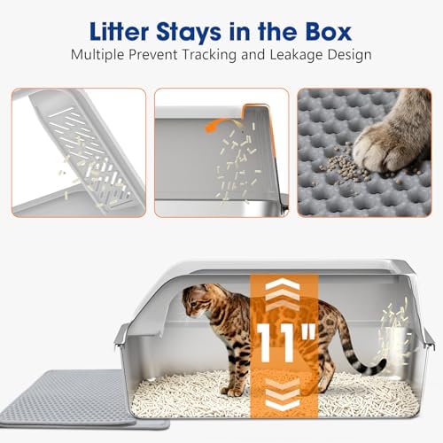 Stainless Steel Litter Box - Image 3