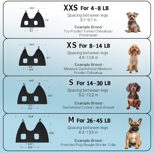 Supet Dog Grooming Hammock for Nail Trimming, Pet Grooming Hanging Harness - Image 6