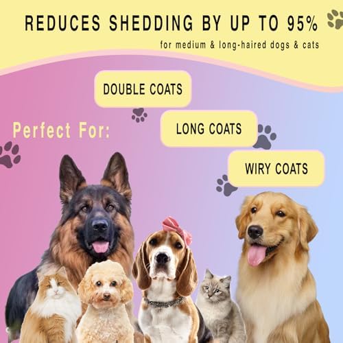 Pet Grooming Rake for Dogs & Cats - Image 3