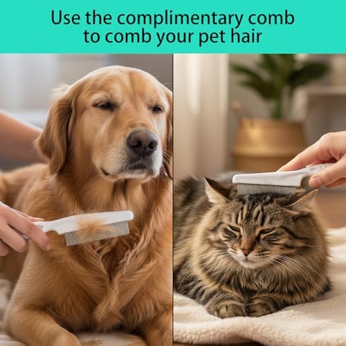 Pet Hair Remover for Furniture – Reusable & Washable Lint Brush for Dog & Cat - Image 7