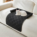 Cooling Dog Bed Mats with Neck & Head Support, 31.5 x 23.62 inch Black by Whiskopia