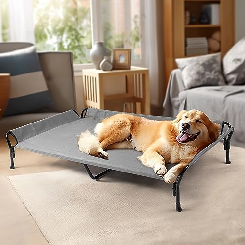 Veehoo Cooling Elevated Dog Bed, Raised Dog Cot - Image 7