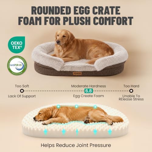 Miorun Fluffy Orthopedic Dog Beds Large Sized Dog - Image 4