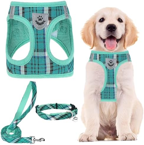 PUPTECK Dog Harness, Collar and Leash Set No Pull by PUPTECK
