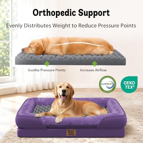 Chez Paw Waterproof Orthopedic Dog Bed - Image 2