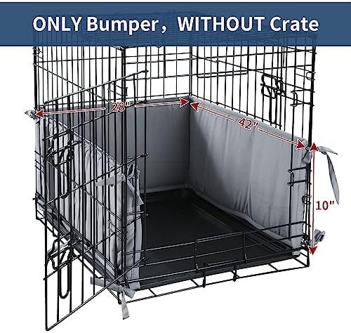 Hombys Dog Crate Bumper with Ties - Image 2