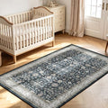 Washable Area Rug 4x6 for Living Room Bedroom by WelcometoBabovid
