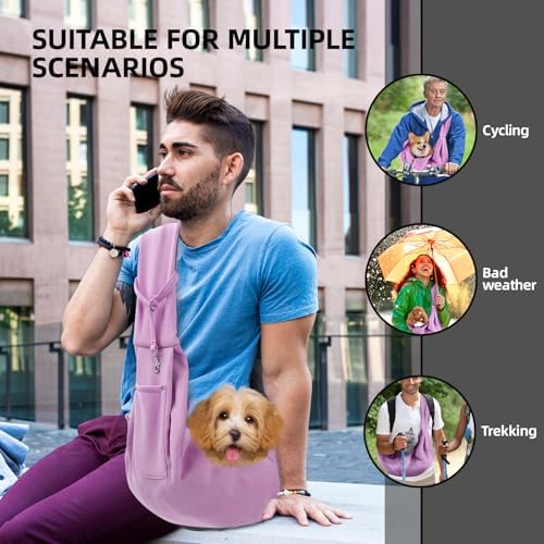 ARZQUT Dog and Cats Carrier Sling, Small Pet Carrier - Image 2