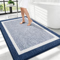 OLANLY Large Bathroom Rugs 40x32, Soft Absorbent Microfiber Bath Rugs by OLANLY