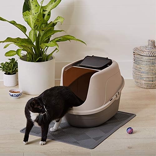 Amazon Basics No-Mess Hooded Enclosed Cat Litter Box - Image 6