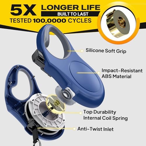 Fida Retractable Dog Leash, 16 ft Dog Walking Leash - Image 4