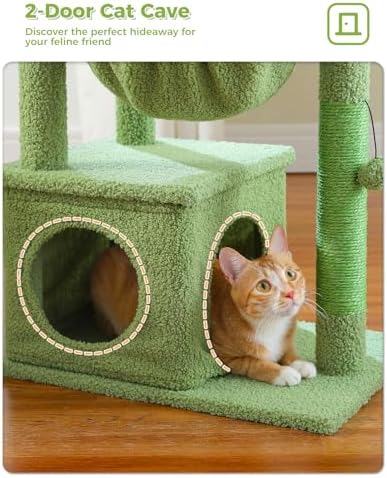 MUTTROS Cactus Cat Tree, 47.6" Cat Tower - Image 5
