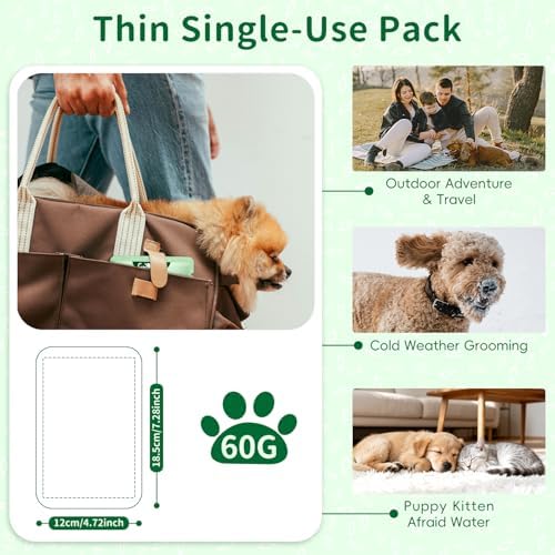 GLADFRESIT Pet Grooming Glove Wipes - Image 6