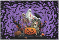 Giwawa Halloween Pumpkin Bath Rug Spooky Ghost Bat Bathtub Mat Washable Plush by Giwawa