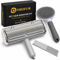 Pet Hair Remover Kit, 3-in-1 Reusable Lint Roller, Deshedding Brush & Grooming by Unknown