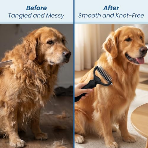 Pet Grooming Rake for Dogs and Cats - Image 6