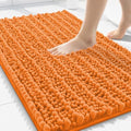 Smiry Bathroom Rugs 30X20, Extra Soft Rubber Backing Chenille Bath Mats by Smiry