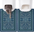 Bienbee Cat Litter Mat, 2 Pack 33" x 22" Machine Washable by Bienbee