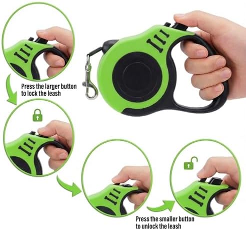 PETIMP Retractable Dog Leash Lightweight 16FT Leash Set - Image 4