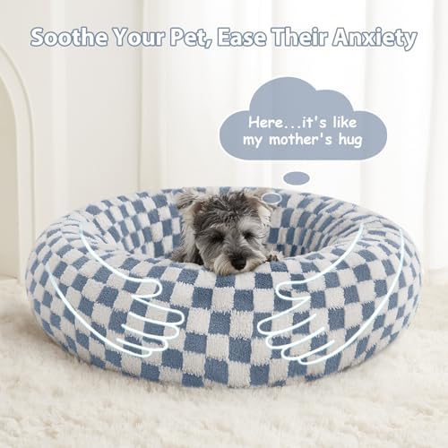 BFPETHOME Medium Washable Cozy Donut Dog Beds - Image 6