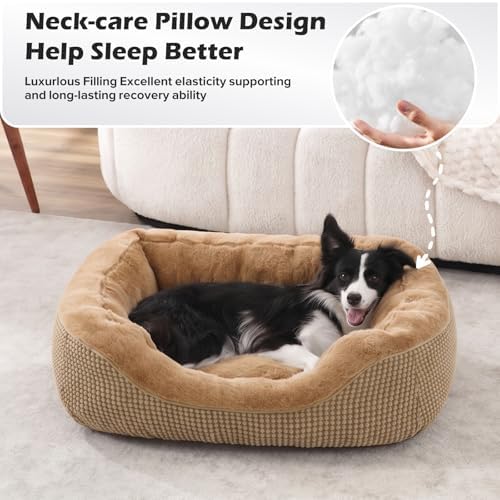 INVENHO Large Dog Bed, Washable Orthopedic Warming Soft Sleeping Durable - Image 7