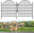 5 Panels No Dig Decorative Garden Fence by Blingluck