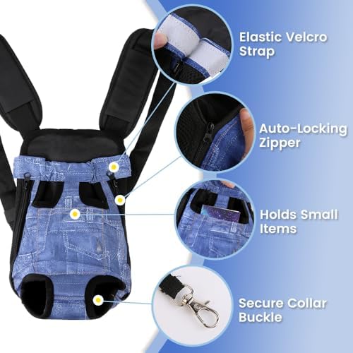 Mosago Dog Backpack Carrier, Front Chest Carrier - Image 5