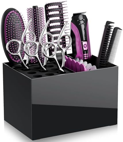 Noverlife Hair Salon Scissor Holder Box, Shear Holder by Noverlife