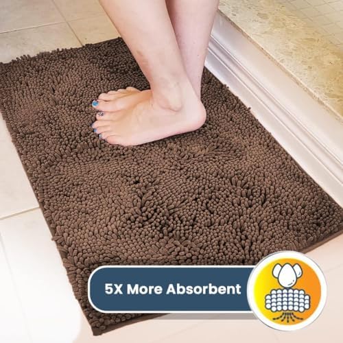 Muddy Mat® 2-Piece Brown Medium 30"X19" AS-SEEN-ON-TV Highly Absorbent - Image 5