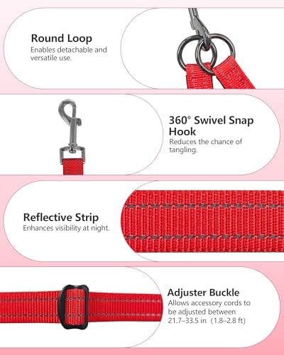 3-in-1 Double Dog Leash, Hands-Free Convertible Leash - Image 5