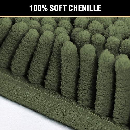 H.VERSAILTEX 20x32 Inch Loden Bath Mat Soft Shaggy Bathroom Rugs Non-Slip - Image 3