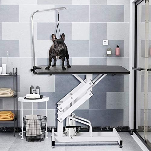 Hydraulic Dog Grooming Table for Small/Large Dogs, Heavy Duty Professional Pet - Image 2