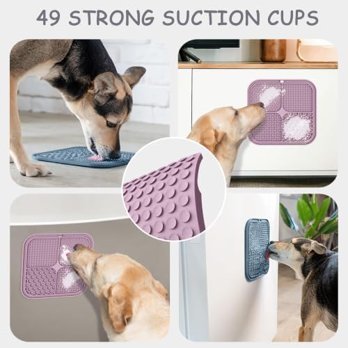 ChefAide 2 Pack Lick Mat for Dogs, Cats & Puppies - Image 4