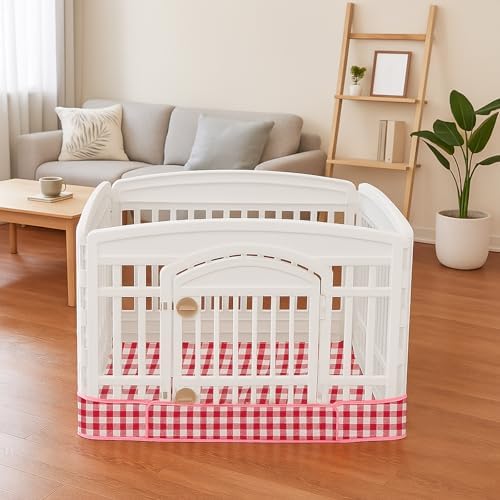 Dog Playpen Bottom Pad Fits for 36 Inch 4 Panels Exercise Pet Playpen, Dog - Image 4