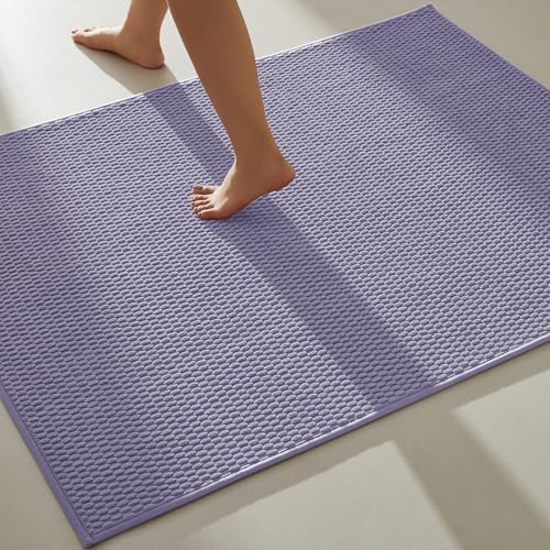 TYUU Large Bathroom Rugs Non Slip Washable Bath Rugs Super Absorbent Bathroom by TYUU