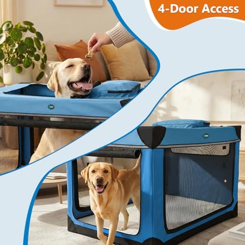 Ownpets Collapsible Travel Pet Crate - Image 2