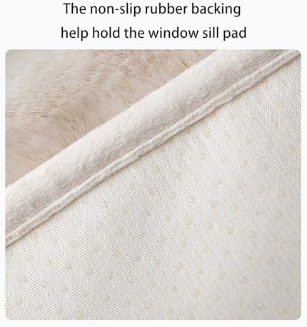 Soft Cat Dog Window Sill Pet Pad Perch, Fluffy Windowsill Dog Pet Mat Pillow - Image 6