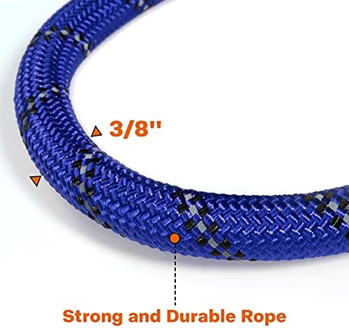 Taglory Rope Dog Leash for Small Medium Dogs, 4 FT Padded Handle - Image 3