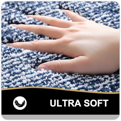 OLANLY Large Bathroom Rugs 40x24, Soft Absorbent Microfiber Bath Rugs - Image 2