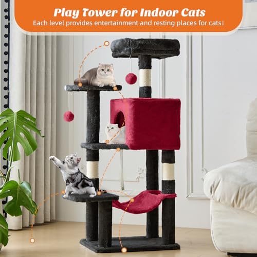 DUMOS 44 Inch Cat Tree Tower - Image 5