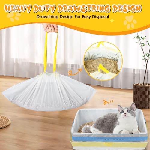 Jumbo Cat Litter Box Liners 37" x 18" - Image 5