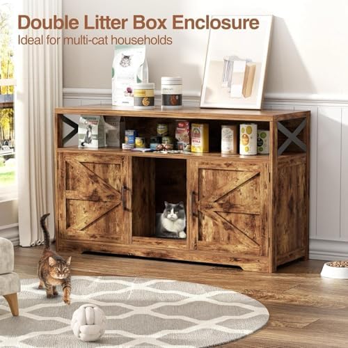 Halitaa Cat Litter Box Enclosure - Image 3
