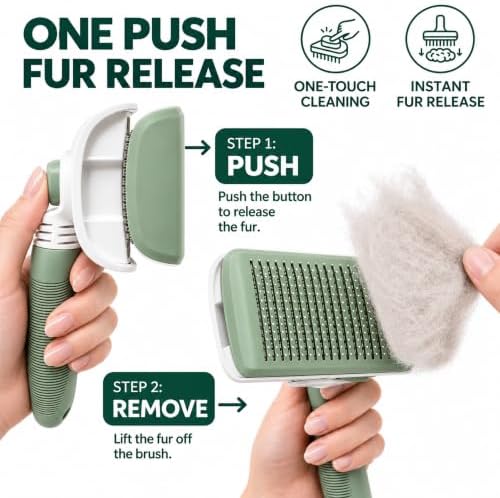 Premium Deshedding Slicker Brush - Image 6