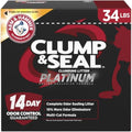 ARM & HAMMER Clump & Seal Platinum Cat Litter, 34 lbs by ARMHAMMER