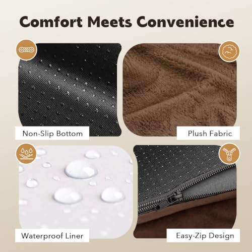 MEKIY Orthopedic Washable Dog Bed - Image 4