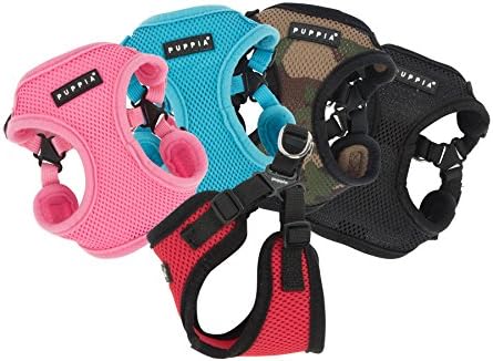 Puppia PARA-HC1533-PK-S Pink Soft Harness C Pet-Vest-Harnesses - Image 3