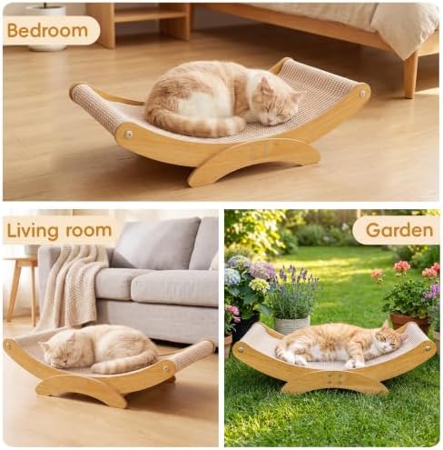 Extra-Larger Sisal Cat Scratcher Bed, Furniture Protector - Image 4