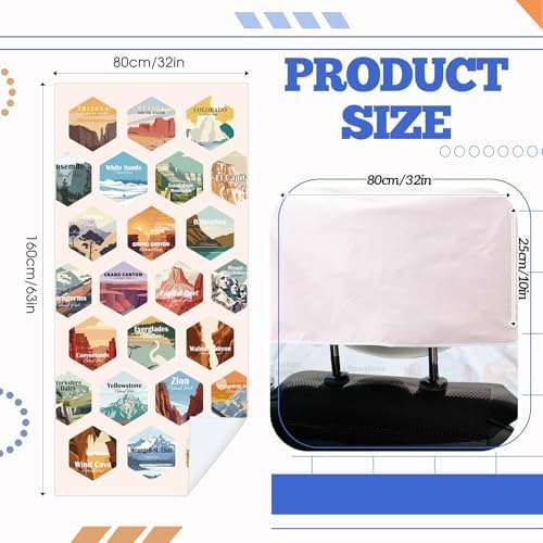 Hahafelt 2 Pack Car Seat Towel Cover - Image 2